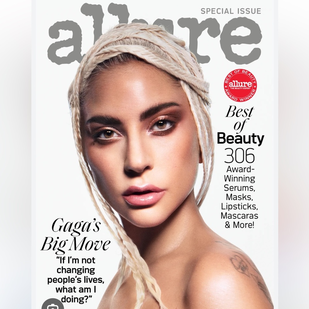 Lady Gaga Best of Beauty 2019 Allure Magazine